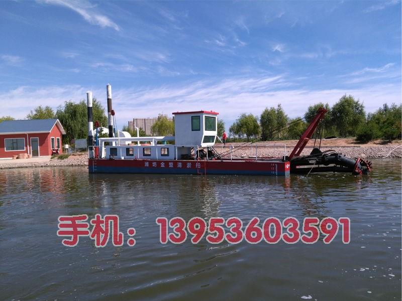 绞吸式抽沙船