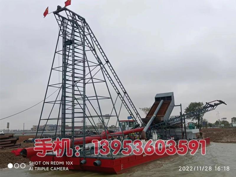 钻探式抽沙船